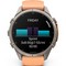 Умные часы Garmin Fenix 9 Pro 43mm Amoled Sapphire Titanium with Shell Pink/Autumn Orange Silicone Band (010-04335-06) - фото 61258