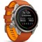 Умные часы Garmin Fenix 9 Pro 47mm Amoled Sapphire Titanium with Autumn Orange/Spark Orange Silicone Band (010-04336-06) - фото 61268