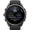 Умные часы Garmin Fenix 9 Pro 51mm Amoled Sapphire Carbon Gray DLC Titanium with Black/Pebble Gray Silicone (010-04337-16) - фото 61284