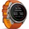 Умные часы Garmin Fenix 9 Pro 51mm Amoled Sapphire Titanium with Autumn Orange/Spark Orange Silicone Band (010-04337-06) - фото 61289