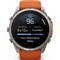 Умные часы Garmin Fenix 9 Pro 51mm Amoled Sapphire Titanium with Autumn Orange/Spark Orange Silicone Band (010-04337-06) - фото 61291