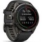Умные часы Garmin Fenix 9 Pro inReach 43mm Amoled Sapphire Carbon Gray DLC Titanium with Black/Pebble Gray Silicone Band (010-0 - фото 61317