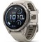Умные часы Garmin Fenix 9 Pro inReach 43mm Amoled Sapphire Titanium with Fog Gray/Dark Sandstone Silicone Band (010-04335-81) - фото 61322
