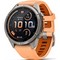 Умные часы Garmin Fenix 9 Pro inReach 43mm Amoled Sapphire Titanium with Shell Pink/Autumn Orange Silicone Band (010-04335-01) - фото 61329