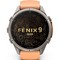 Умные часы Garmin Fenix 9 Pro inReach 43mm Amoled Sapphire Titanium with Shell Pink/Autumn Orange Silicone Band (010-04335-01) - фото 61330