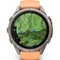 Умные часы Garmin Fenix 9 Pro inReach 43mm Amoled Sapphire Titanium with Shell Pink/Autumn Orange Silicone Band (010-04335-01) - фото 61333