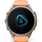 Умные часы Garmin Fenix 9 Pro inReach 43mm Amoled Sapphire Titanium with Shell Pink/Autumn Orange Silicone Band (010-04335-01) - фото 61334