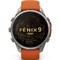 Умные часы Garmin Fenix 9 Pro inReach 47mm Amoled Sapphire Titanium with Autumn Orange/Spark Orange Silicone Band (010-04336-01 - фото 61344