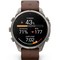 Умные часы Garmin Fenix 9 Pro inReach 47mm Amoled Sapphire Titanium with Walnut Leather Band (010-04336-41) - фото 61359