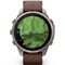 Умные часы Garmin Fenix 9 Pro inReach 47mm Amoled Sapphire Titanium with Walnut Leather Band (010-04336-41) - фото 61360