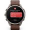 Умные часы Garmin Fenix 9 Pro inReach 47mm Amoled Sapphire Titanium with Walnut Leather Band (010-04336-41) - фото 61362