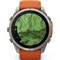 Умные часы Garmin Fenix 9 Pro inReach 51mm Amoled Sapphire Titanium with Autumn Orange/Spark Orange Silicone Band (010-04337-01 - фото 61381