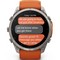 Умные часы Garmin Fenix 9 Pro inReach 51mm Amoled Sapphire Titanium with Autumn Orange/Spark Orange Silicone Band (010-04337-01 - фото 61382