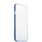 Чехол&бампер силиконовый прозрачный для iPhone SE (2020г.)/ 8/ 7 (4.7) в техпаке Синий борт - фото 7974