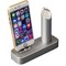 Док-станция COTECi Base1 Charging Cradle для Apple Watch & iPhone X/ 8 Plus/ 8/ SE/ iPod stand CS2045-TS Silver - Серебро - фото 4913