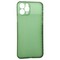 Чехол-накладка карбоновая KZDOO Air Carbon 0.45мм для Iphone 11 Pro Max (6.5") Зеленая - фото 10005