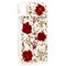 Чехол-накладка силиконовая KZDOO Flowers TPU+Dried Flowers+Lucite для Iphone XR (6.1") Красная - фото 10020