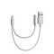 Аудио-переходник&USB дата-кабель для iPhone XS Max/ XS/ XR/ X/ 8 Plus/ 8/ 7 (выход 3,5 мм для наушников & дата-кабель) Белый - фото 5051
