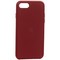 Чехол-накладка кожаная Leather Case для iPhone SE (2020г.) Red Красный - фото 10329