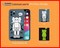 Чехол-накладка силикон MItriFON для iPhone 12 Pro (6.1") 0.8мм с флуоресцентным рисунком AW J43 - фото 10715