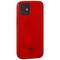 Накладка кожаная Club Knight Series для iPhone 12 mini (5.4") Красная - фото 10706