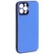 Чехол-накладка пластиковая GKS Design Creative Case с силиконовыми бортами для iPhone 12 Pro (6.1") Синий - фото 11058