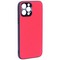 Чехол-накладка пластиковая GKS Design Creative Case с силиконовыми бортами для iPhone 12 Pro Max (6.7") Красный - фото 11066