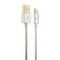 USB дата-кабель COTECi R4 Lightning MFI CS2121-TS (1.2 м) Серебристый - фото 5148