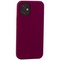 Накладка силиконовая MItrifON для iPhone 12 mini (5.4") без логотипа Maroon Бордовый №52 - фото 11218