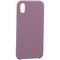 Накладка силиконовая MItrifON для iPhone XR (6.1") без логотипа Dark Lilac Темно-сиреневый №61 - фото 11262