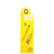 USB дата-кабель Hoco X5 Bamboo Lightning (1.0 м) Желтый - фото 5170