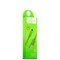 USB дата-кабель Hoco X5 Bamboo Lightning (1.0 м) Зеленый - фото 5171