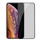 Стекло защитное Hoco 3D A13 Shatterproof edges Антишпион для iPhone 11 Pro Max/ XS MAX (6.5") Black - фото 12876