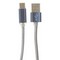 USB дата-кабель COTECi M20 TYPE-C Nylon CS2128-GC (1.2m) Графитовый - фото 5214