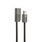 USB дата-кабель Remax Linyo Series Cable (RC-088m) MicroUSB 2.1A круглый (1.0 м) Черный - фото 5259