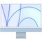 Моноблок Apple iMac 24" Retina 4,5K 2021 (Apple M1, 8-Core CPU, 8-Core GPU, 8 Гб, 256 Гб SSD) MGPK3, синий - фото 19068